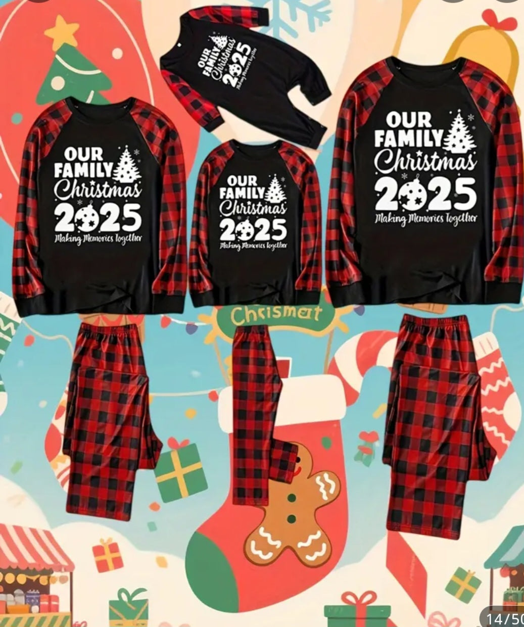 2025 Christmas Family Matching Pajamas