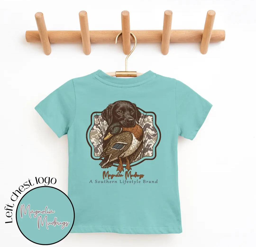 Camo Companion Kid's T-shirt | Outdoors & Hunting- short sleeve