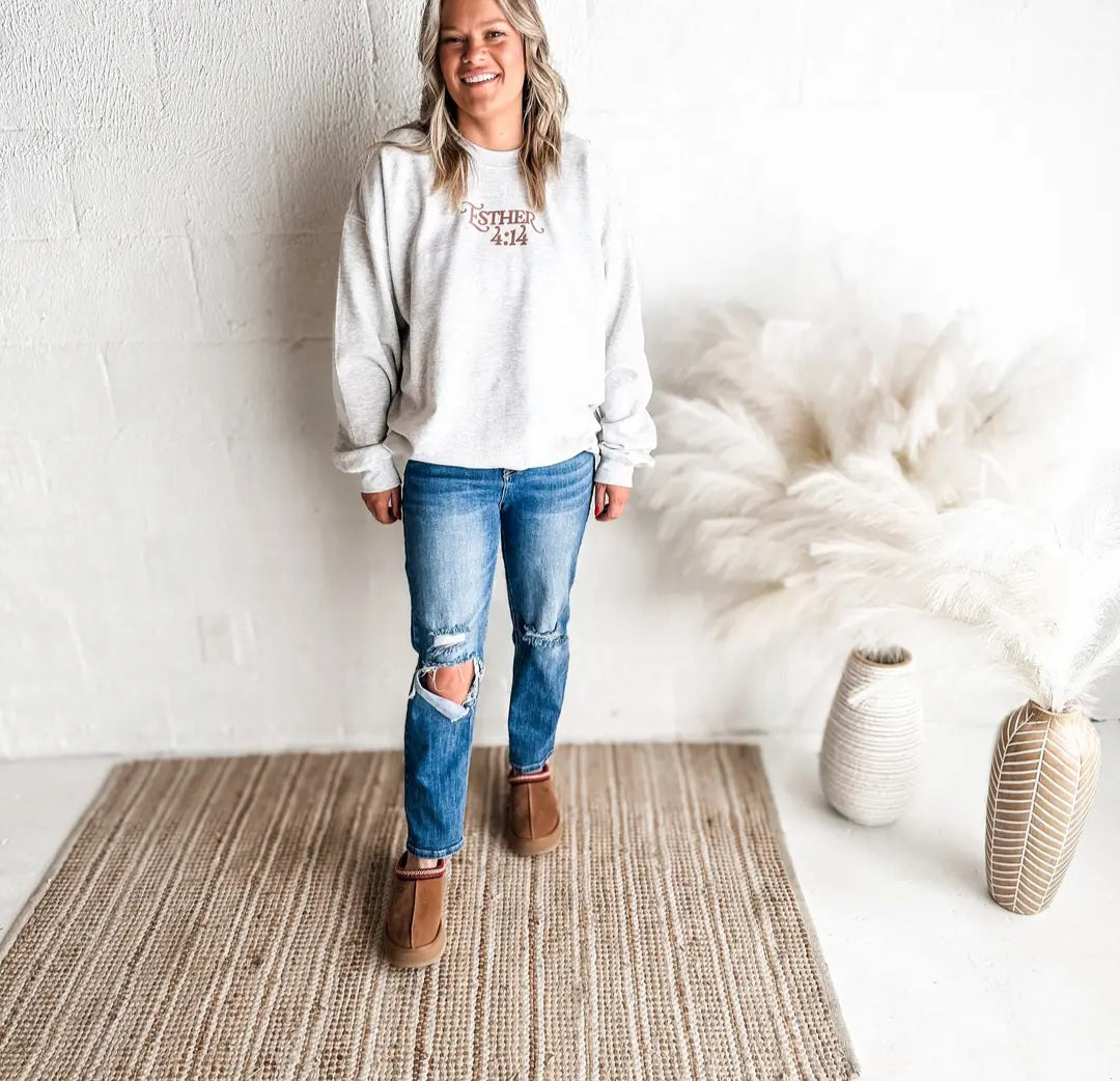 Perhaps You Were Created For Such A Time As This Sweatshirt