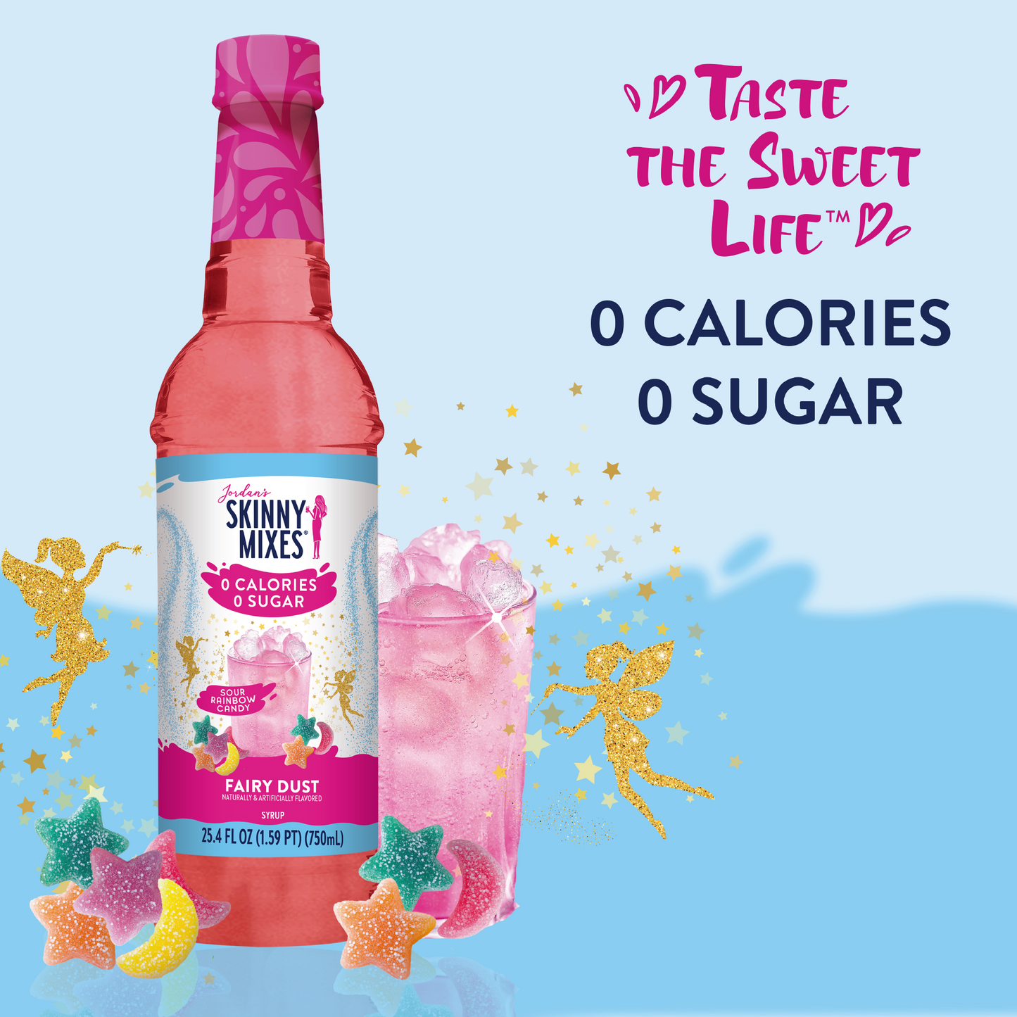 Jordan's Skinny Mixes Fairy Dust Sugar Free Syrup