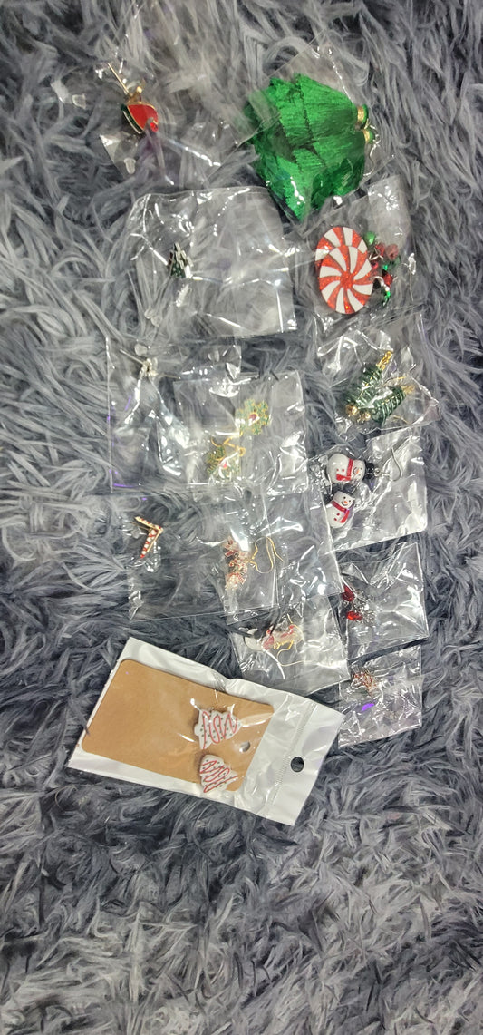 Assorted Christmas Earrings