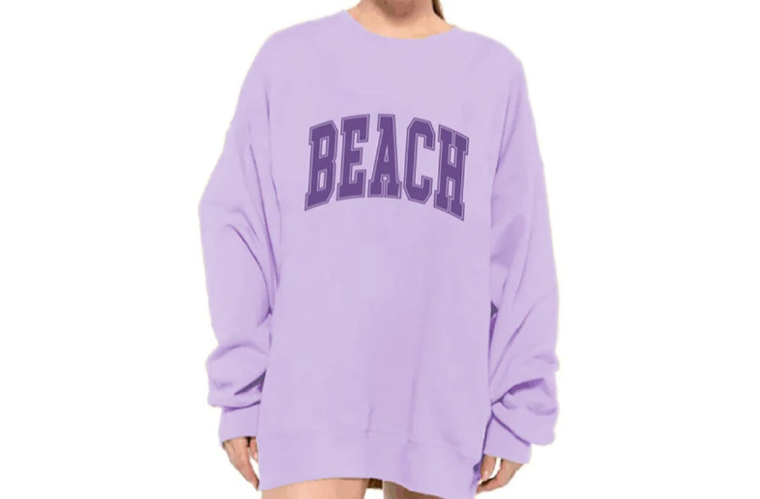 Girlie Girl Beach Sweatshirt