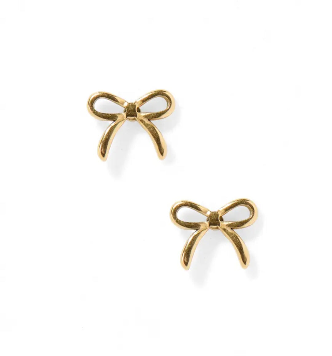Screwback Stud Earrings - Sadie Gold
