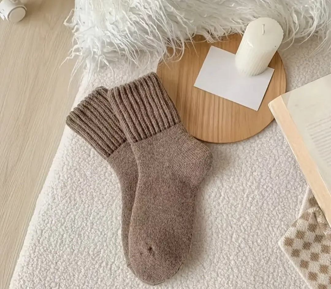 Women's Sweater Socks 5 pack