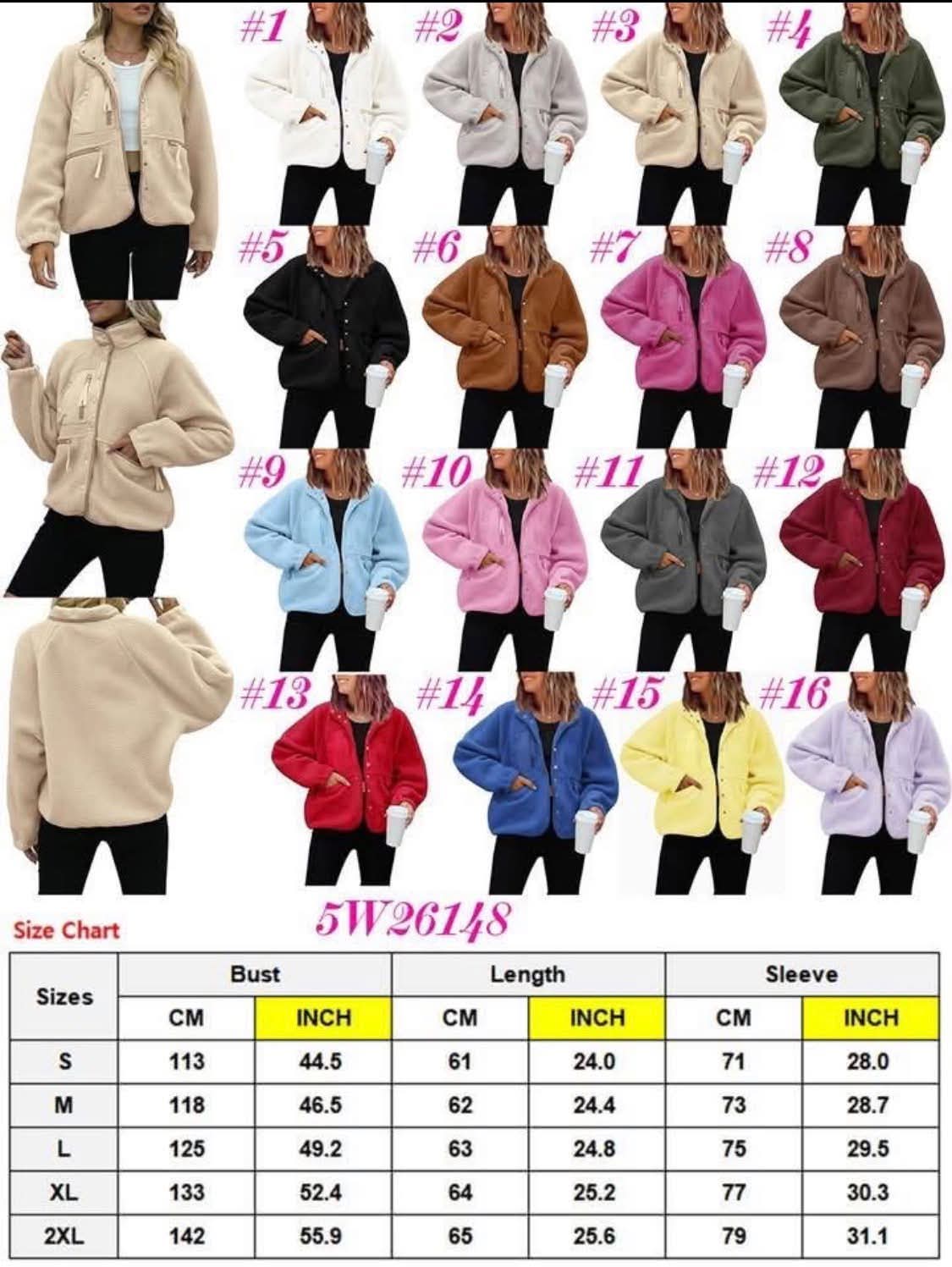Fleece Jacket- #1 Seller