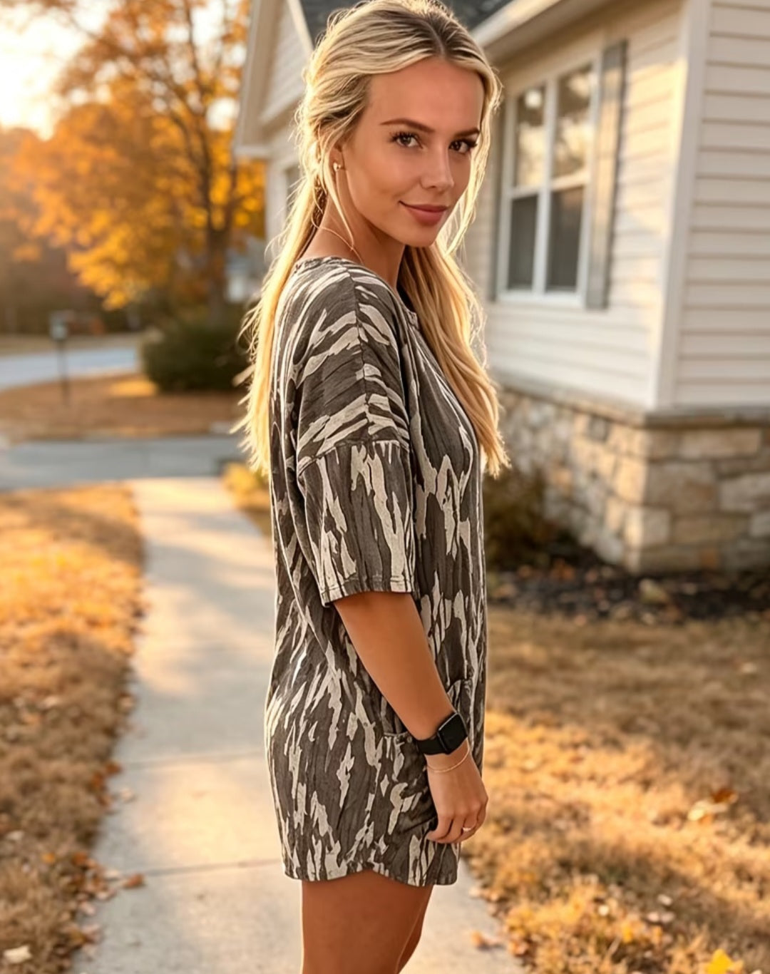 Women's Camo Romper