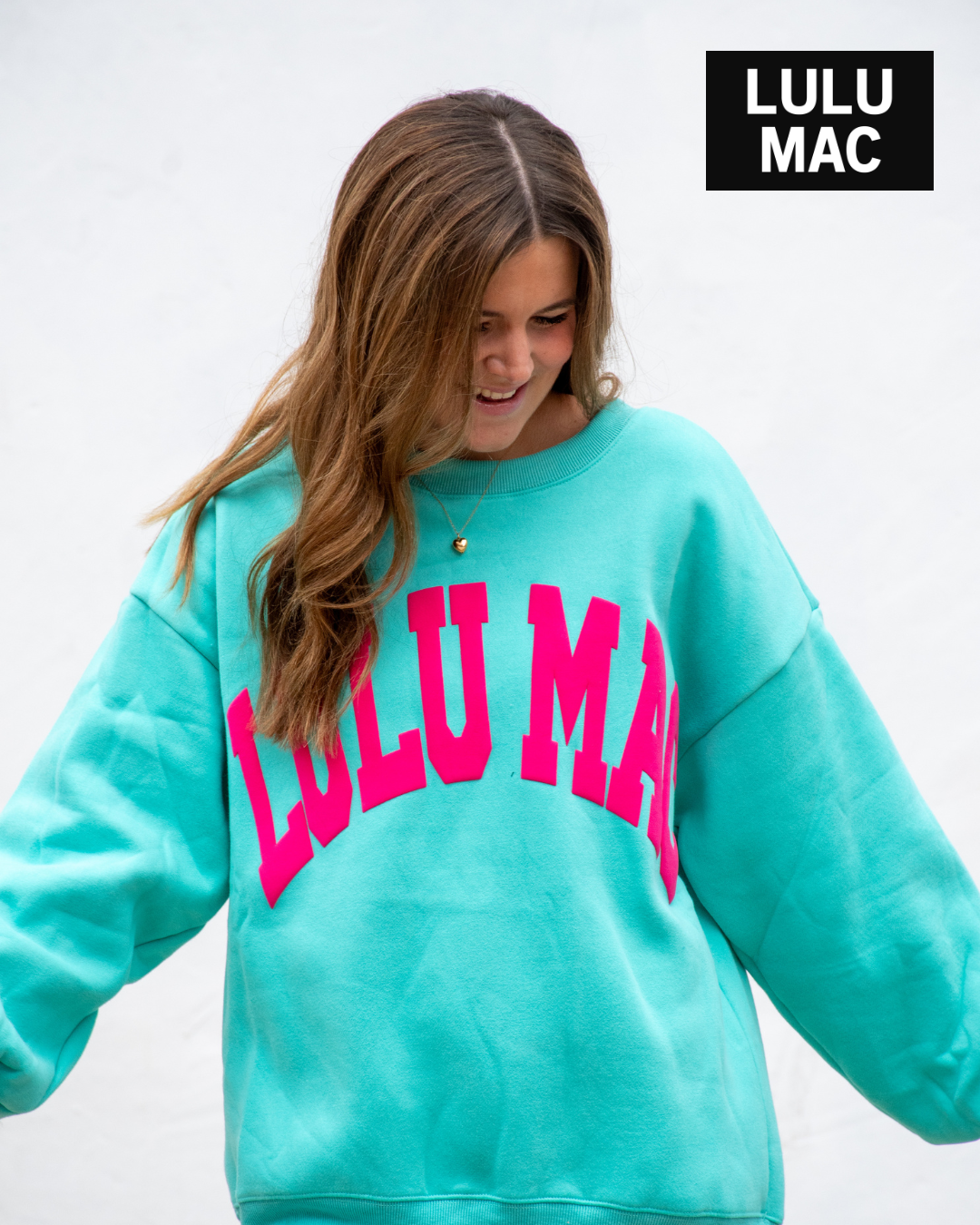 New Lulu Mac Summer Puff Sweatshirt