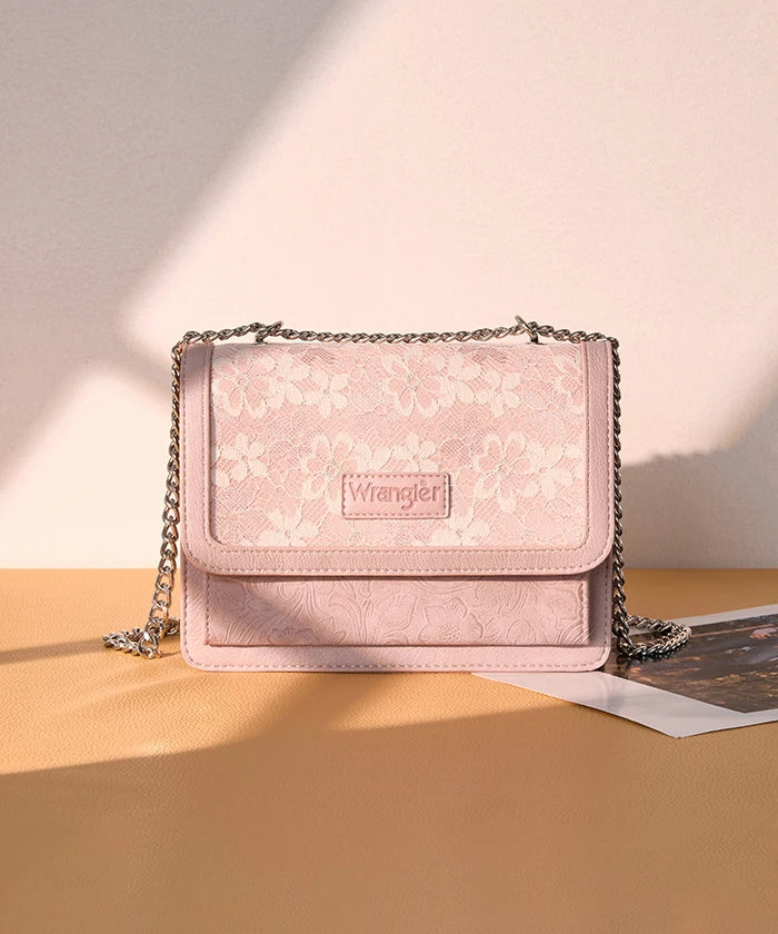 Wrangler Chic Lace Chain Shoulder Bag