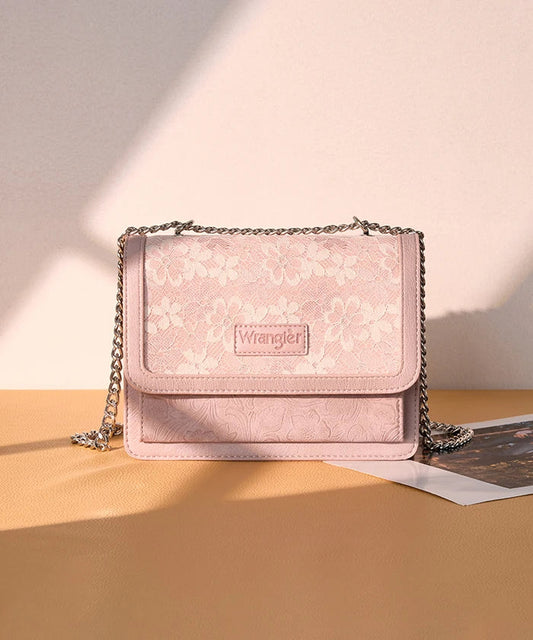 Wrangler Chic Lace Chain Shoulder Bag