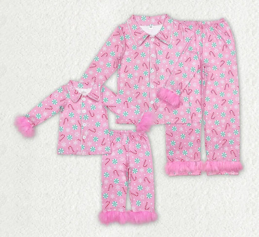 Mommy and Me Baby Girls Adult Christmas Pajamas - Adult