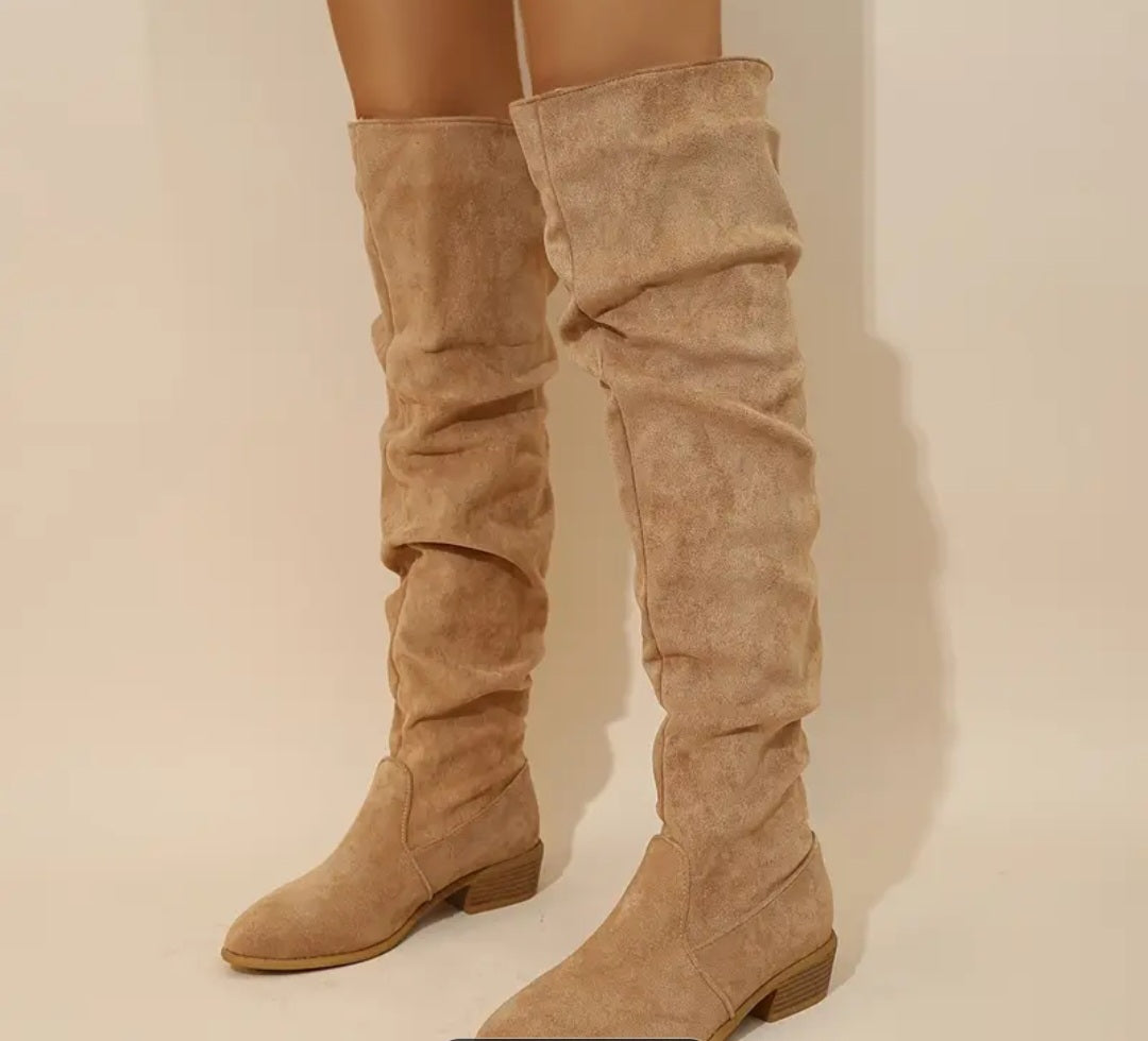 Western Mid-Calf Boots