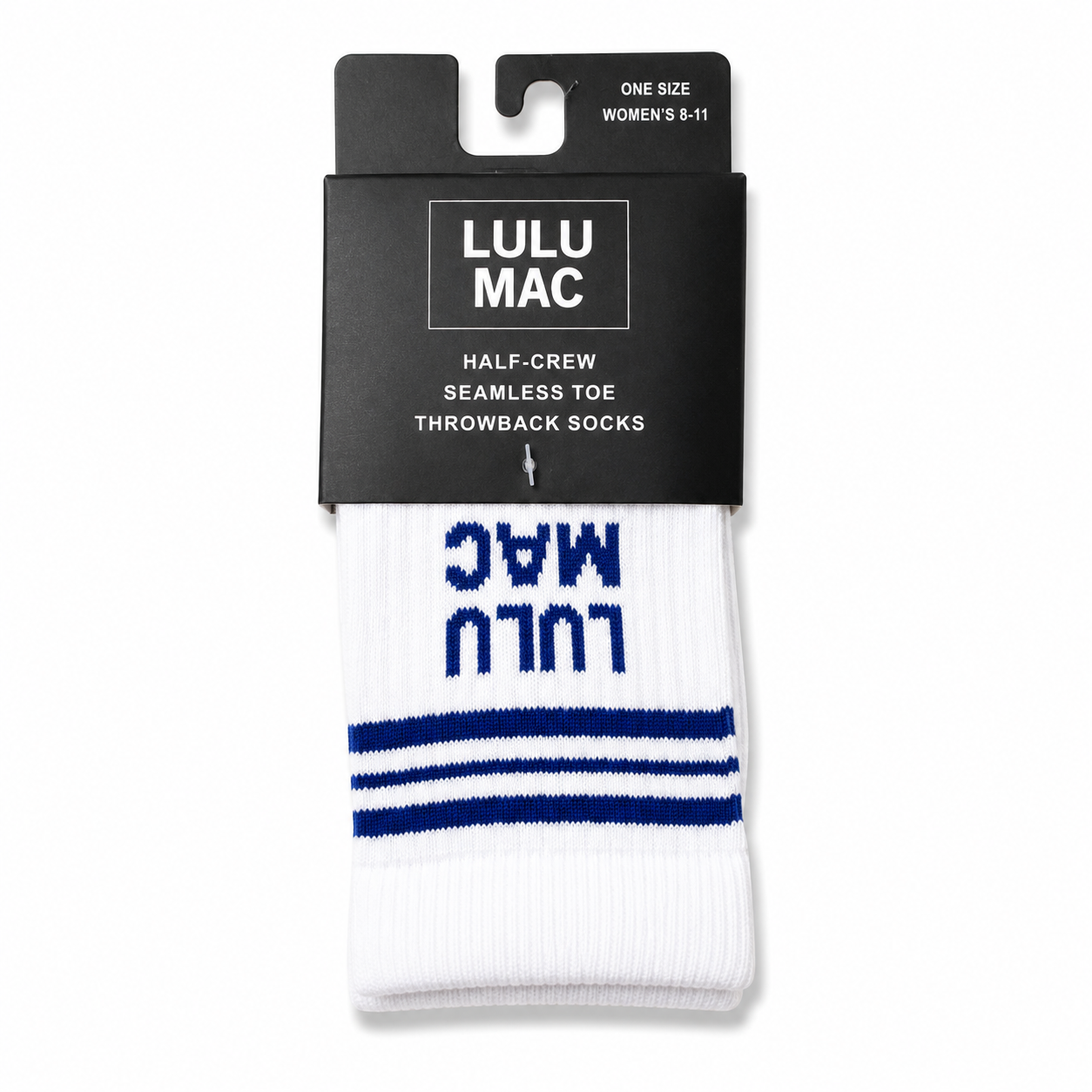 Lulu Mac Half Crew Socks - Single Pair