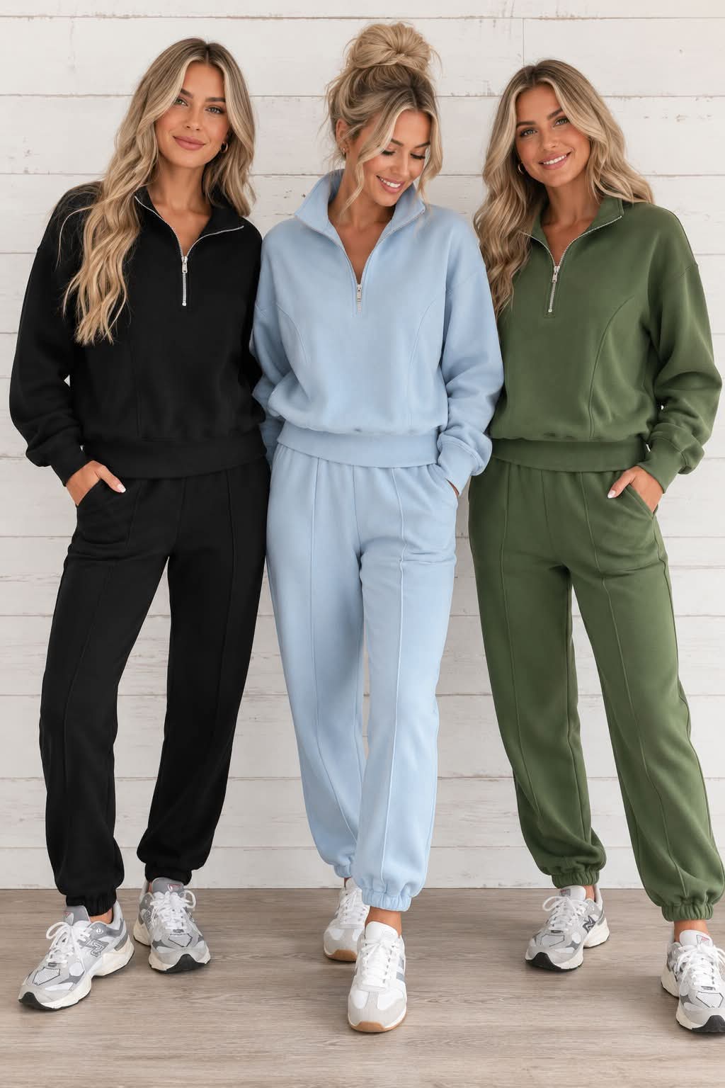 Half Zip Active Set