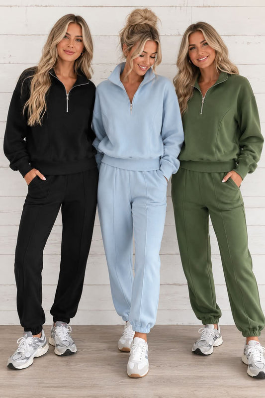 Half Zip Active Set
