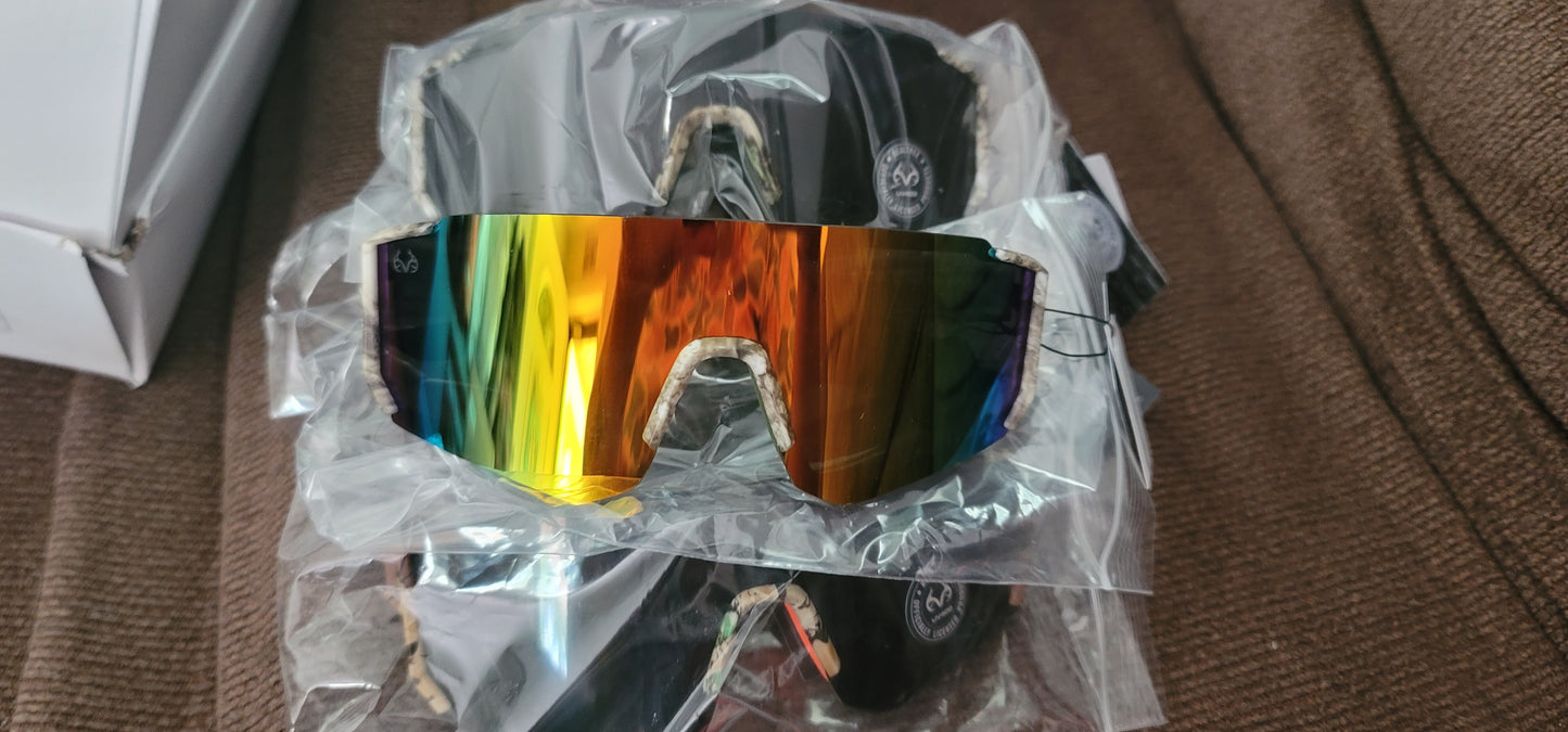Men's Camo Visor Sunglasses