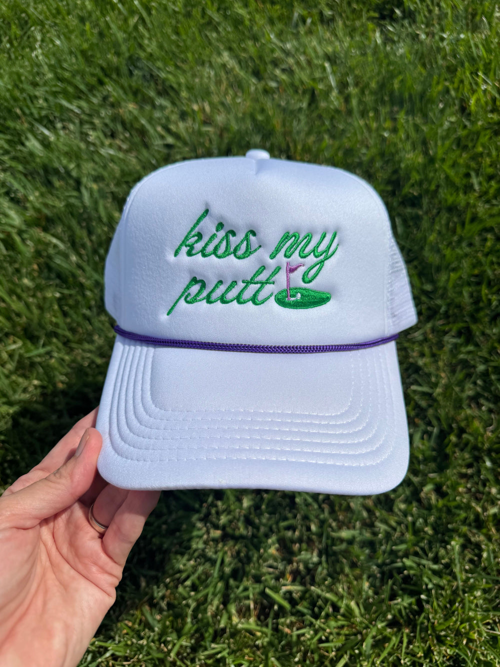 Poppy and Pine Kiss My Putt Hat