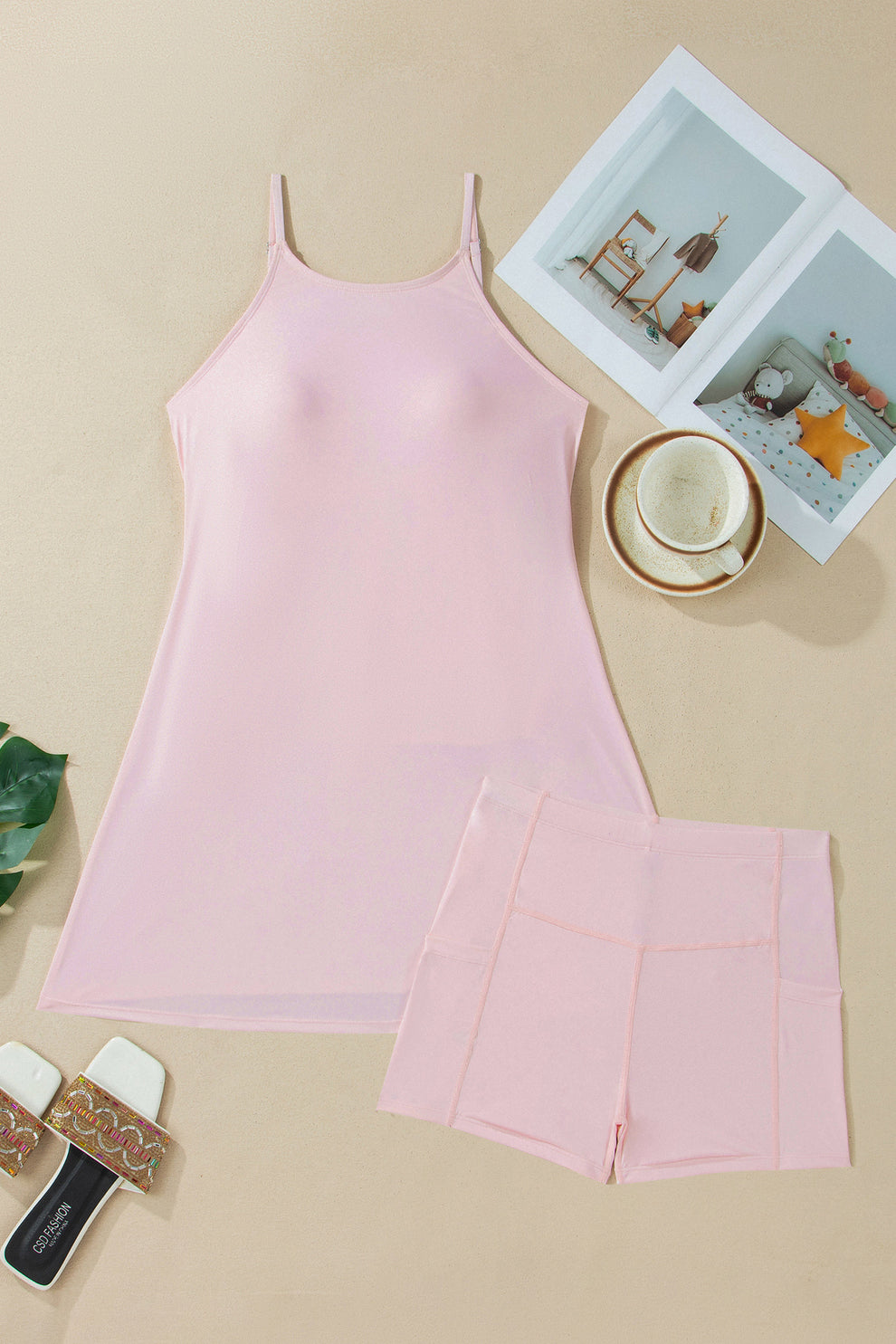 Slim Tank Two Piece Dress