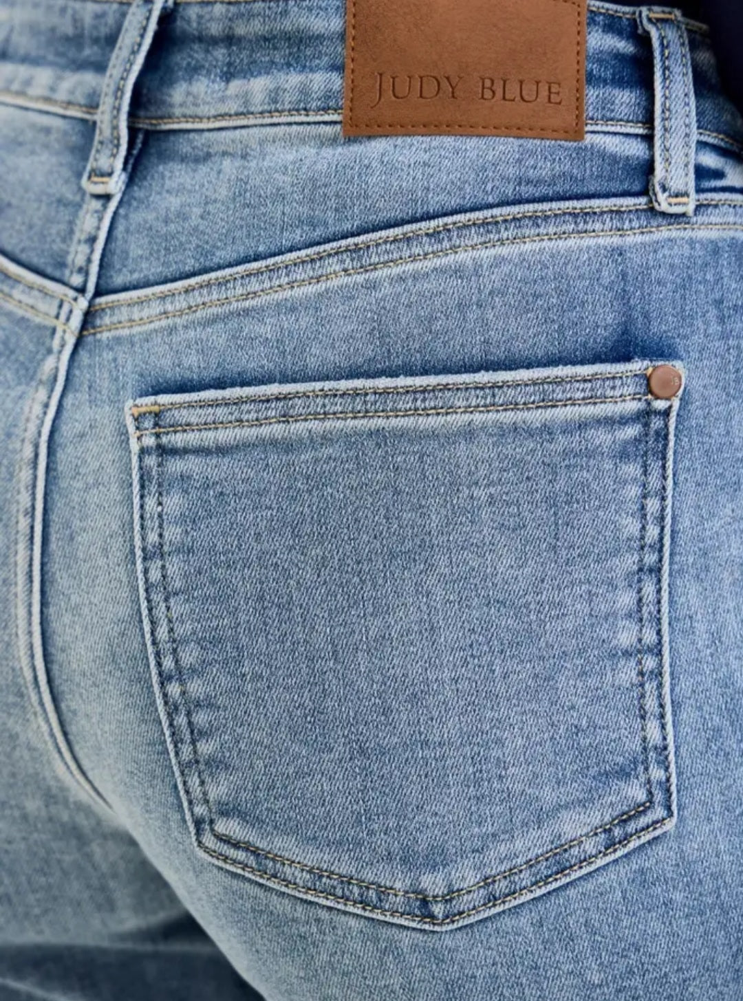 Judy Blue Jeans Boyfriend Lt Iced Indigo