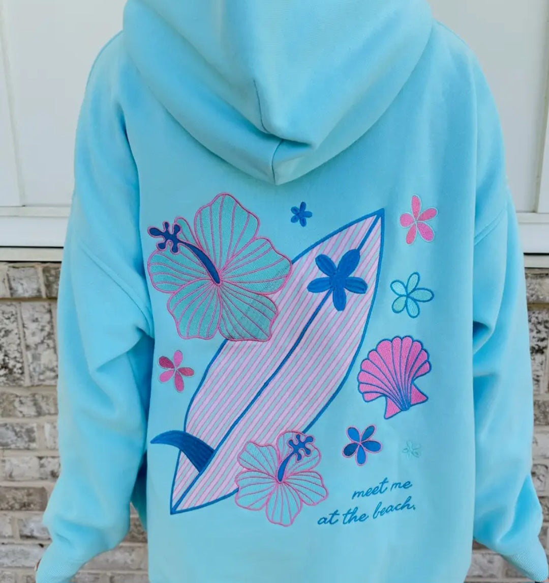 Sunkissed Coconut Beach Sweatshirts