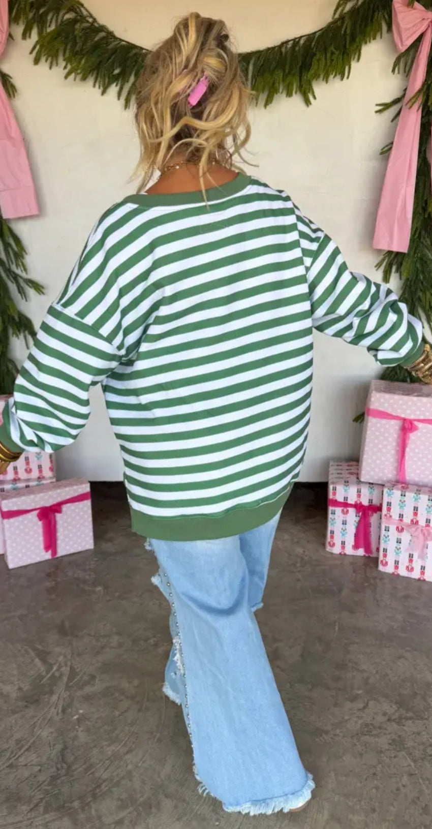 Blakely Preorder- Jolly and Merry Oversized Pullover