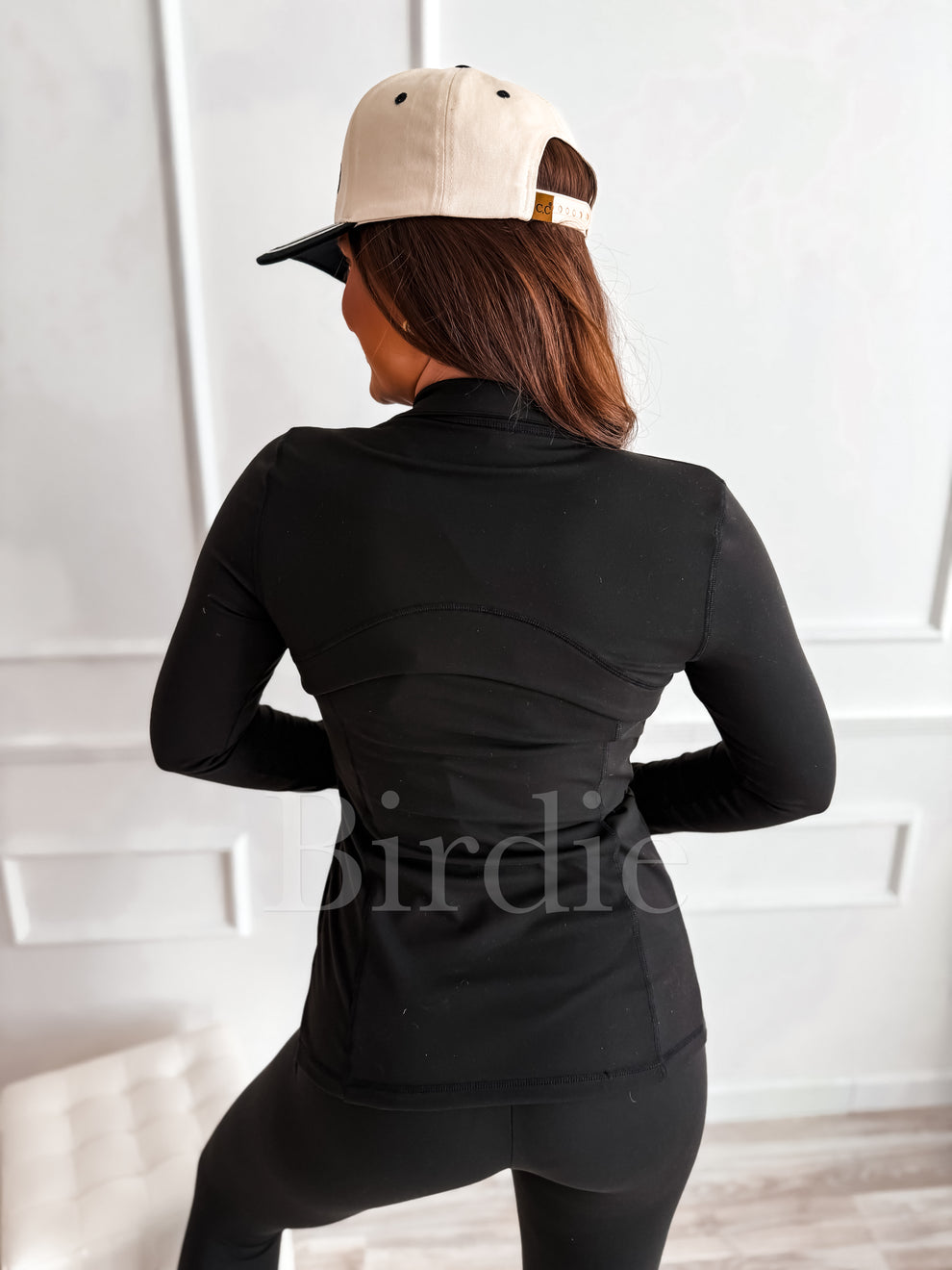 BIRDIE Empire Flex Active Jacket in Black Preorder