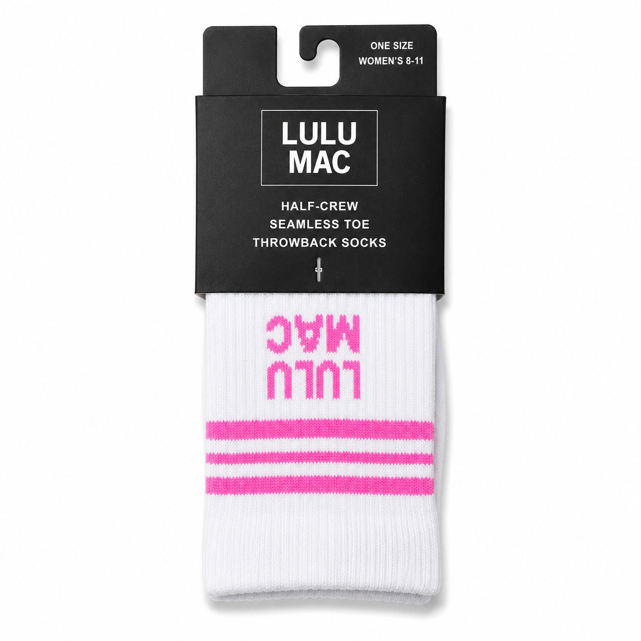 Lulu Mac Half Crew Socks - Single Pair