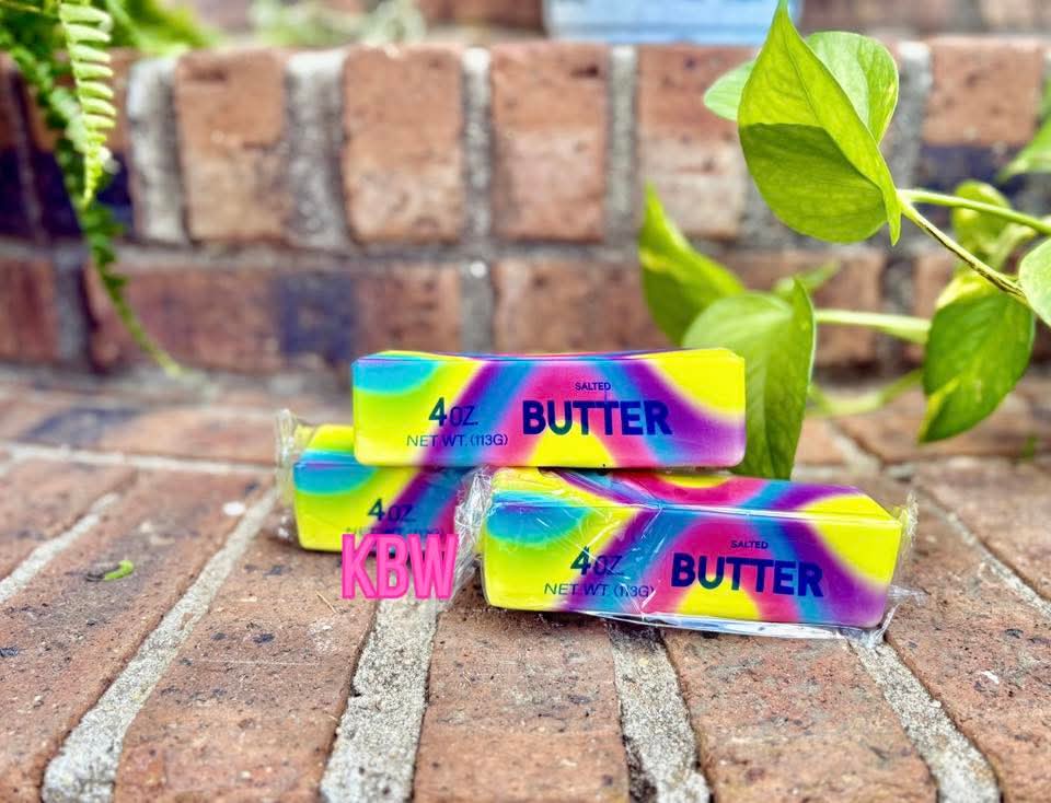Tie Dye Butter Squishy