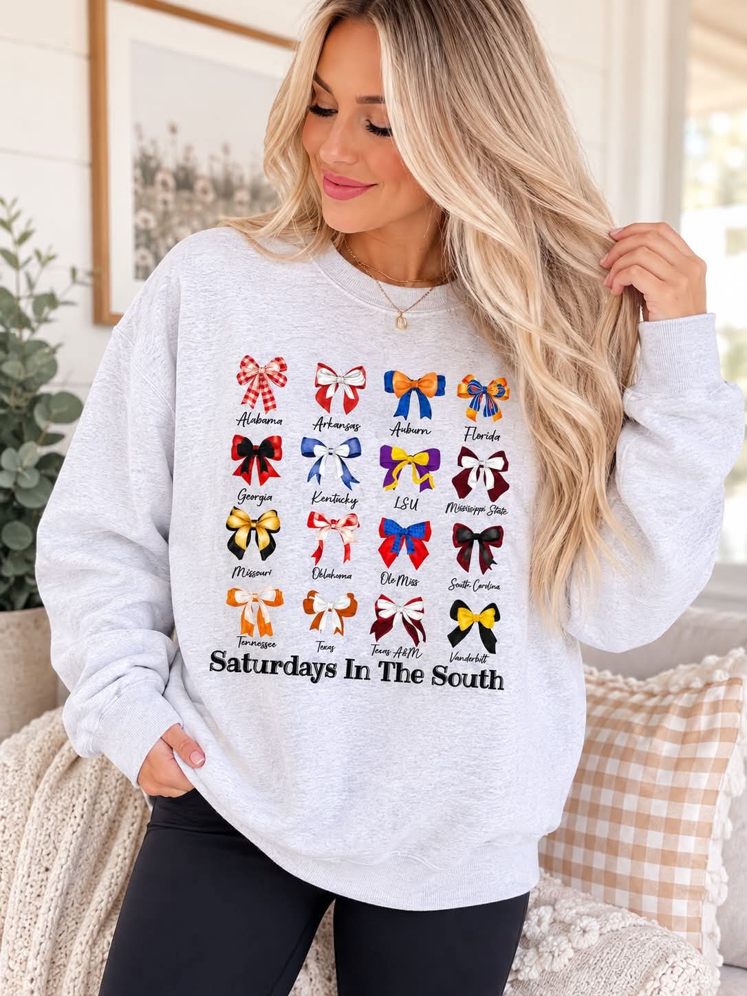 Saturdays in the South Crewneck