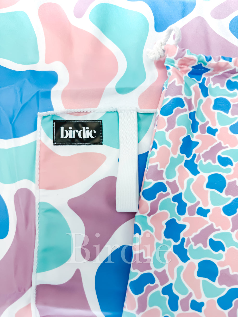BIRDIE Quick Dry Towel - Bluebell Blush