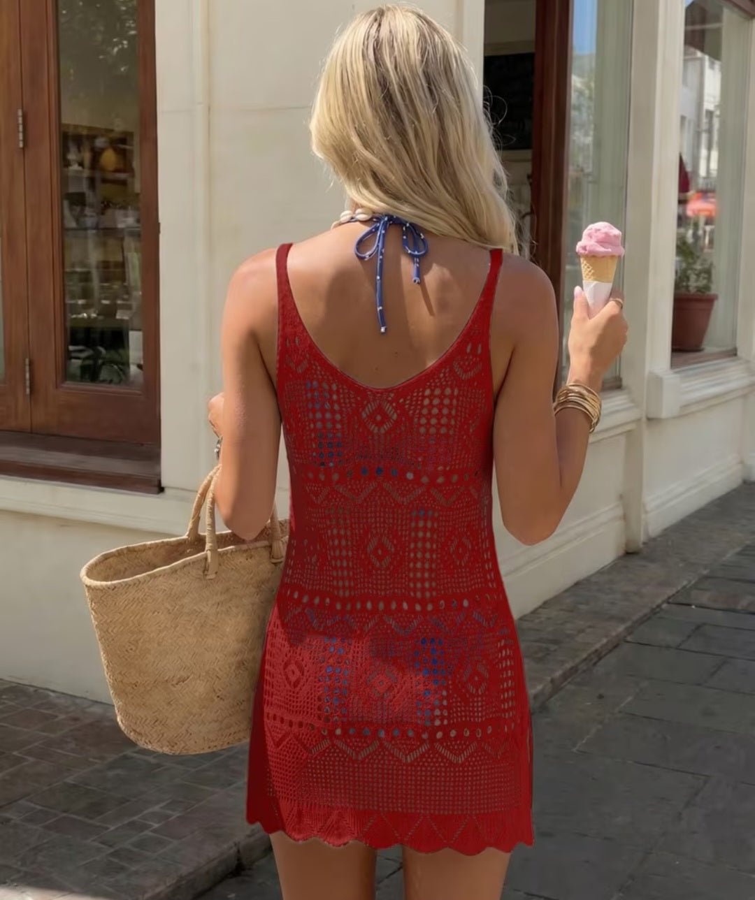 Crochet Beach Cover