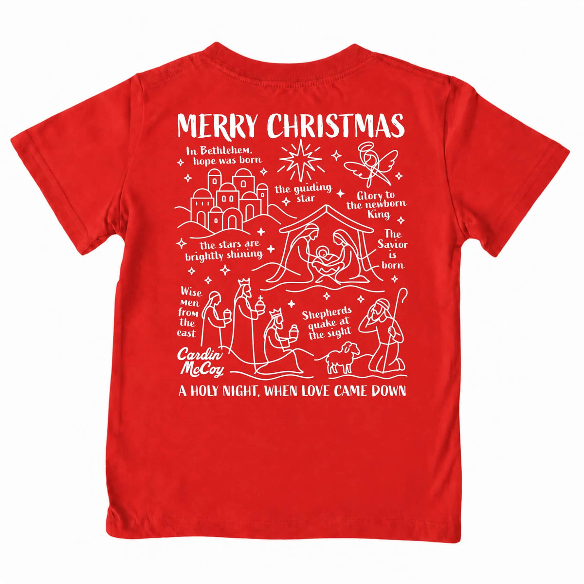 Cardin McCoy Christmas Tees Preorder