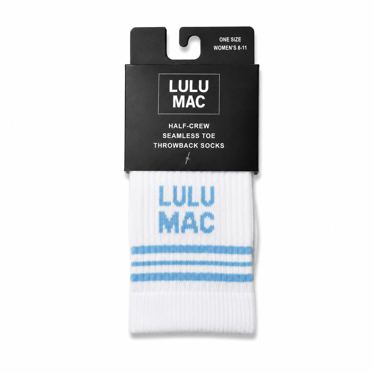 Lulu Mac Half Crew Socks - Single Pair