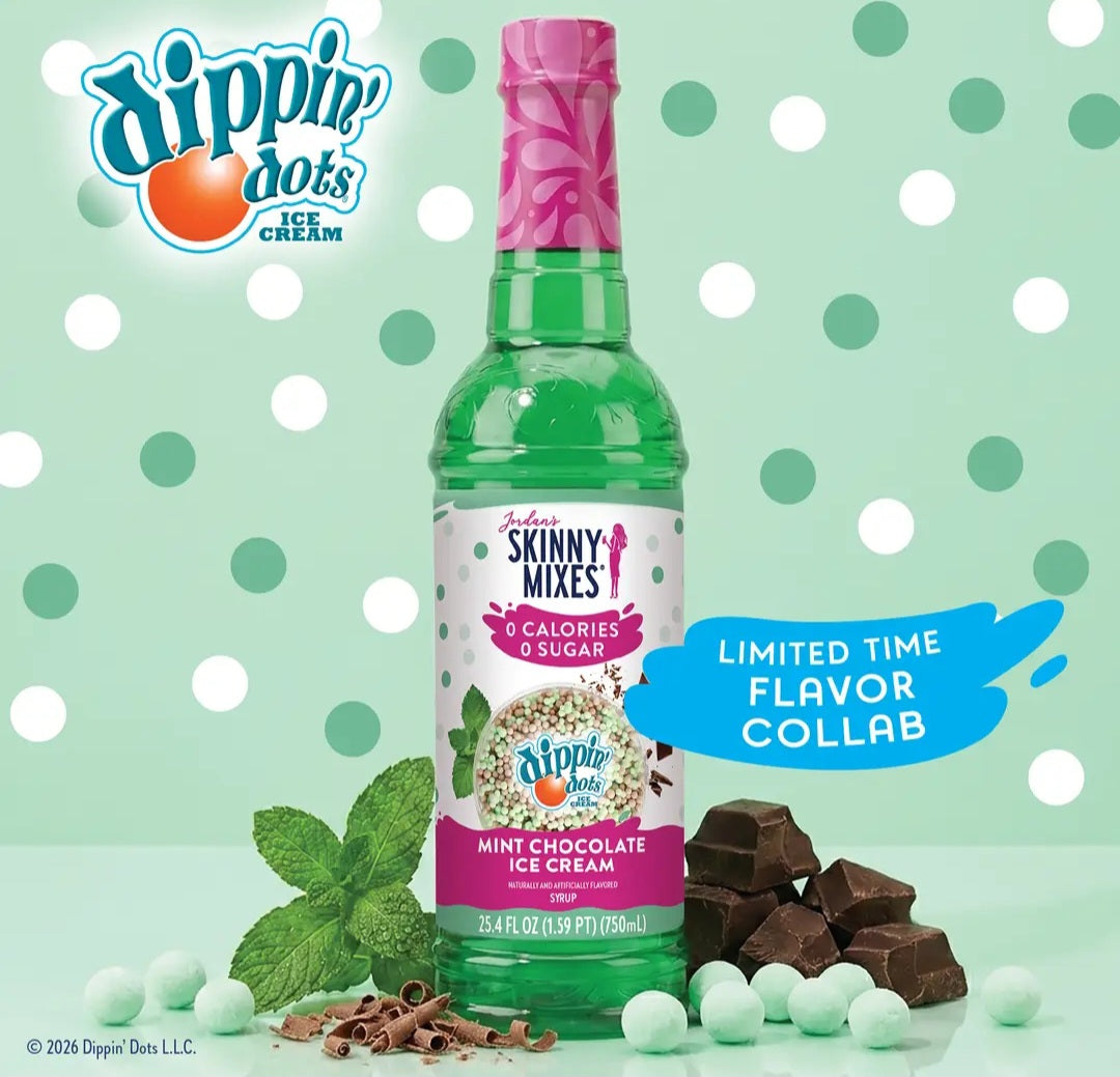 Jordan's Skinny Mixes Limit Time Collab Dippin Dots Preorder