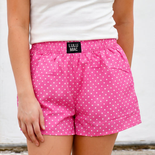 Lulu Mac Polka Dot Boxer