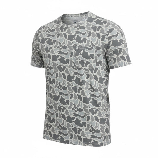 Honey Hole Drift Performance Tee - Rockport Camo