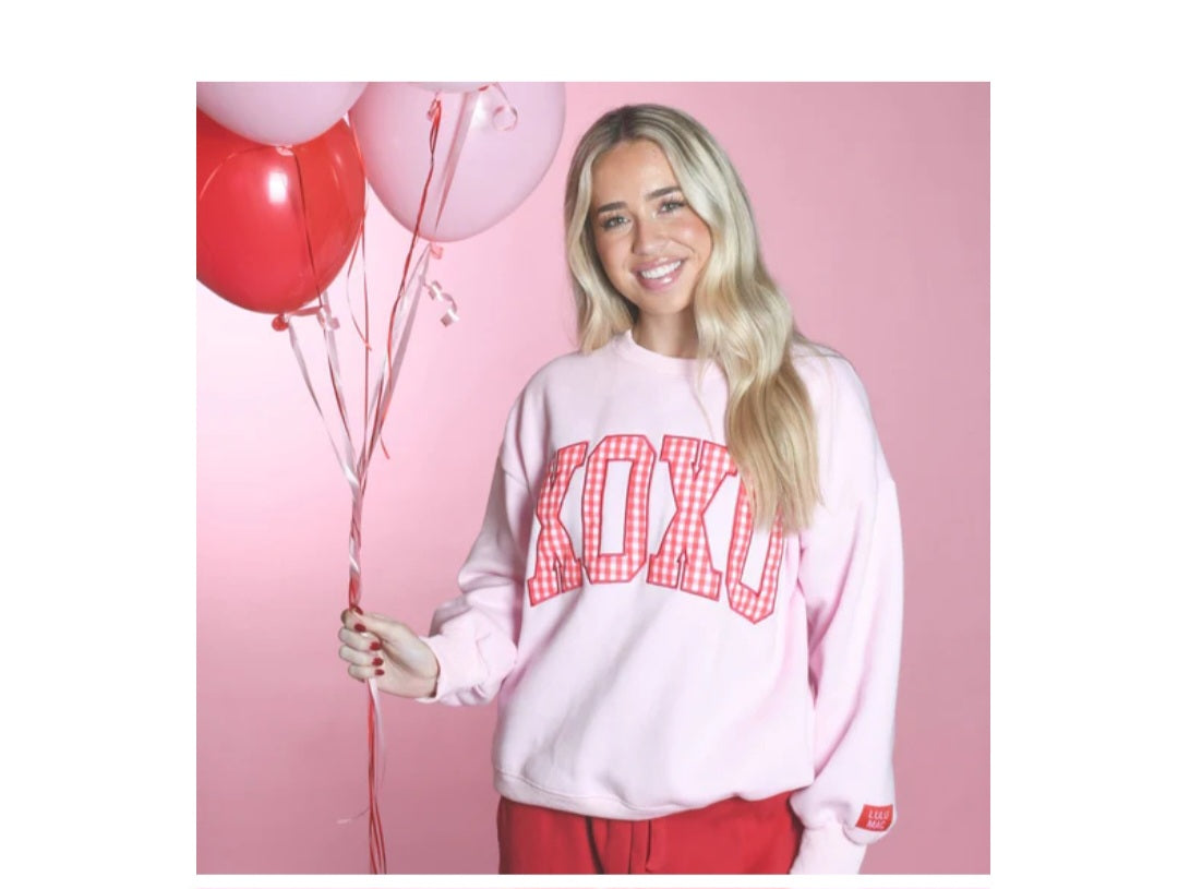 Lulu Mac XOXO Pink W/ Pink Gingham