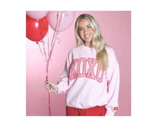 Lulu Mac XOXO Pink W/ Pink Gingham