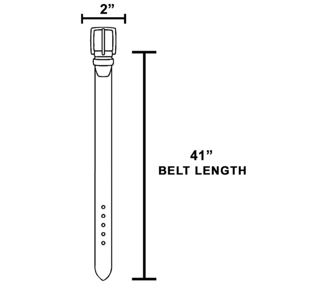 Suede Hammered Round Buckle Belt