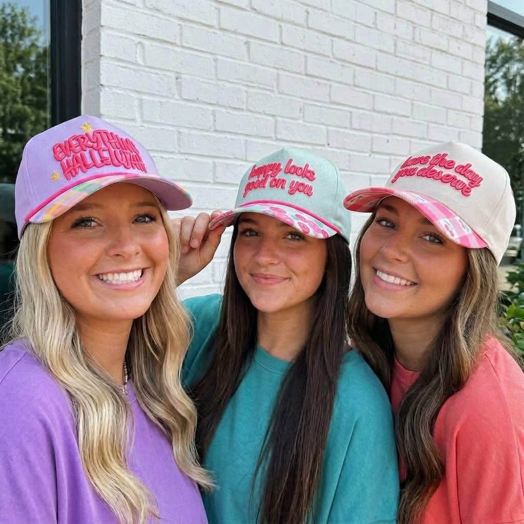 Embroidered Hat Preorder