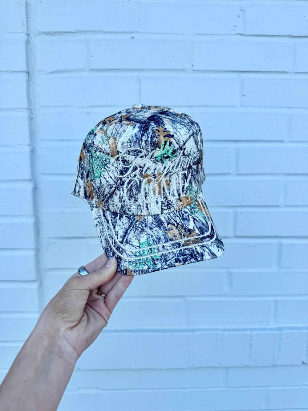 Poppy and Pine Kingdom Come Camo Hat Preorder