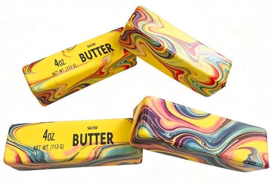 PU Foam Oil Slick Butter Squishy