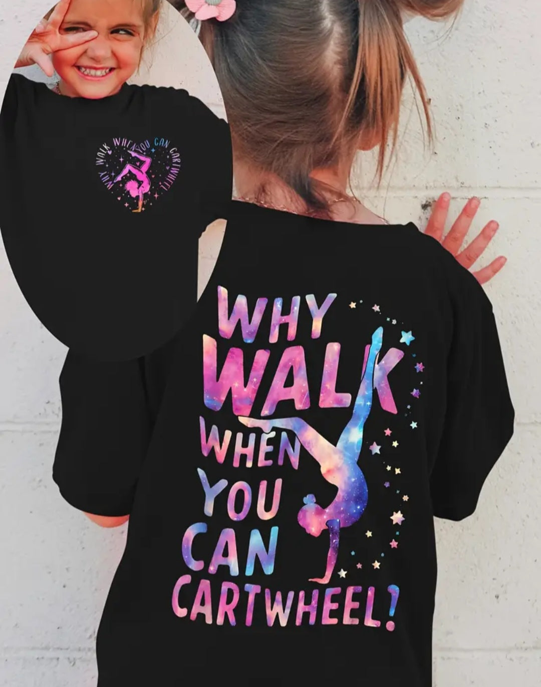 Girl's Cartwheel Shirt