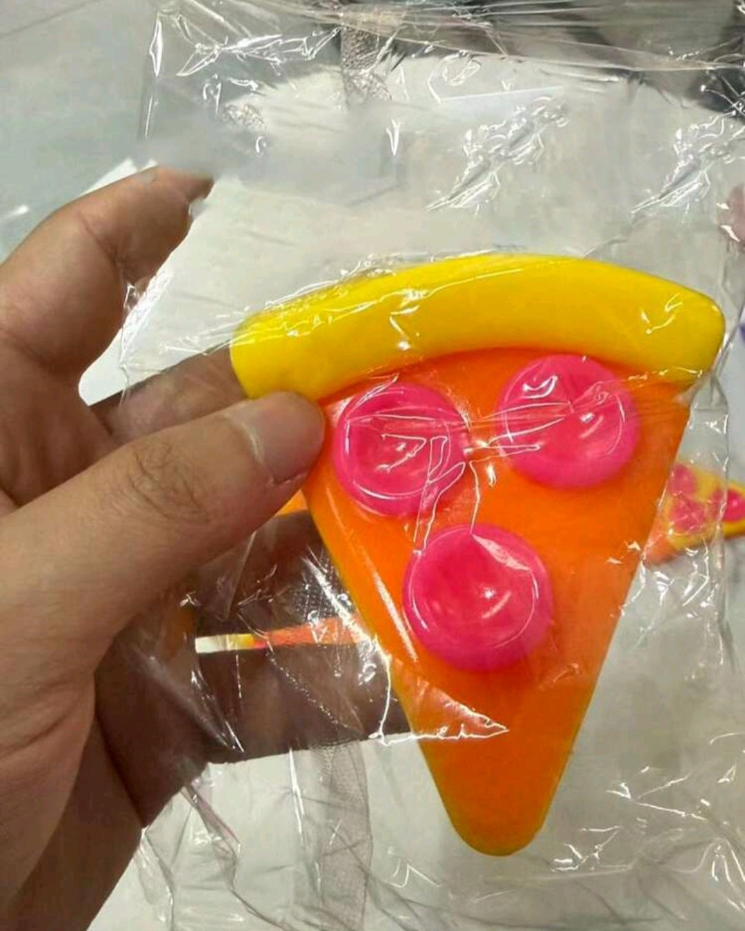1pc Squeeze Pizza Squishy, Soft Pizza Slice |  Slow Rebound Stress