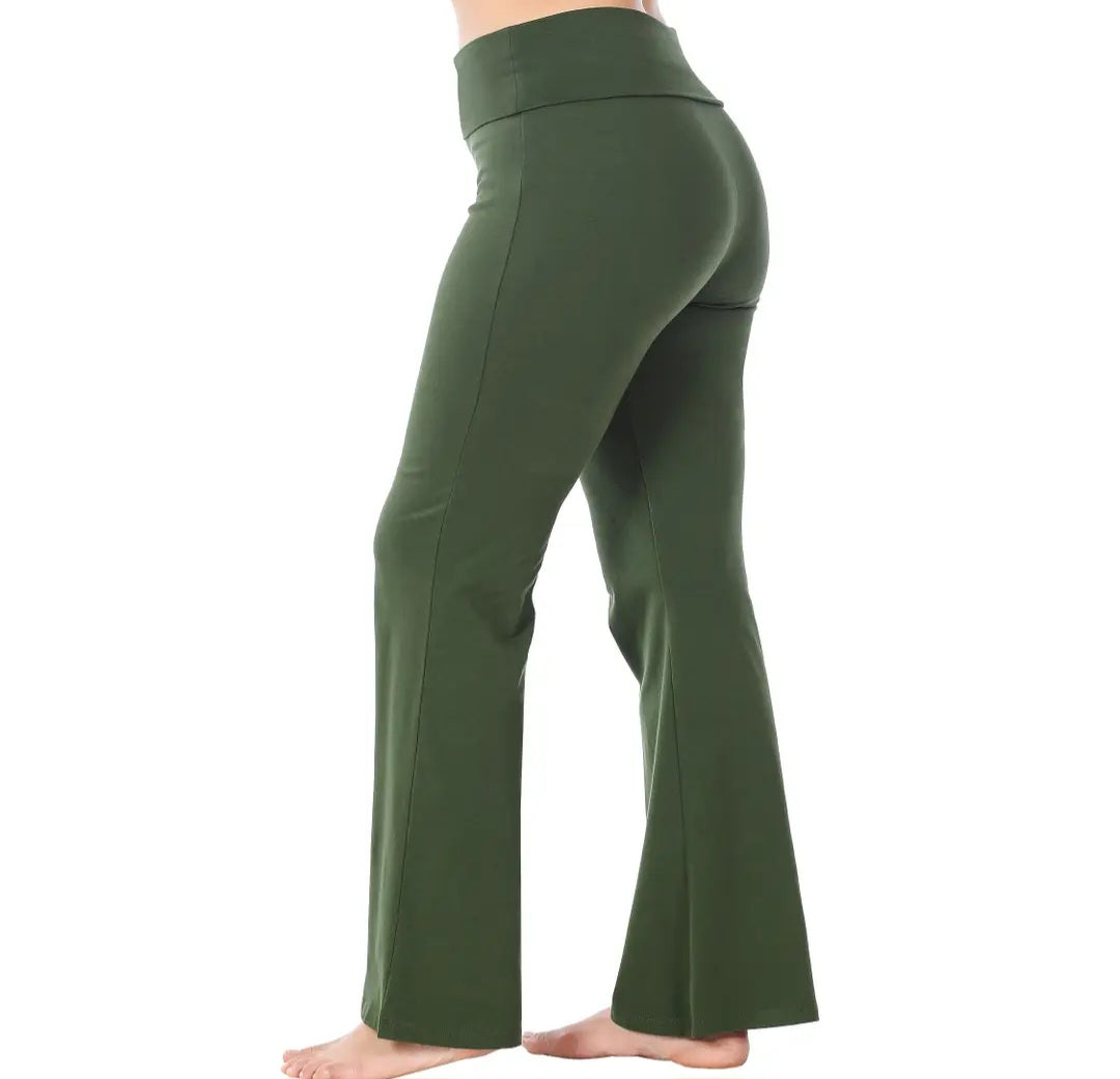 Plus Size Flare Leggings Yoga Pants