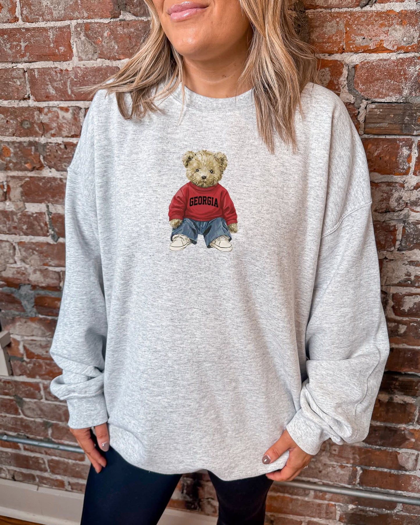 Vintage Tiny Bear GameDay Sweatshirt- Exclusives