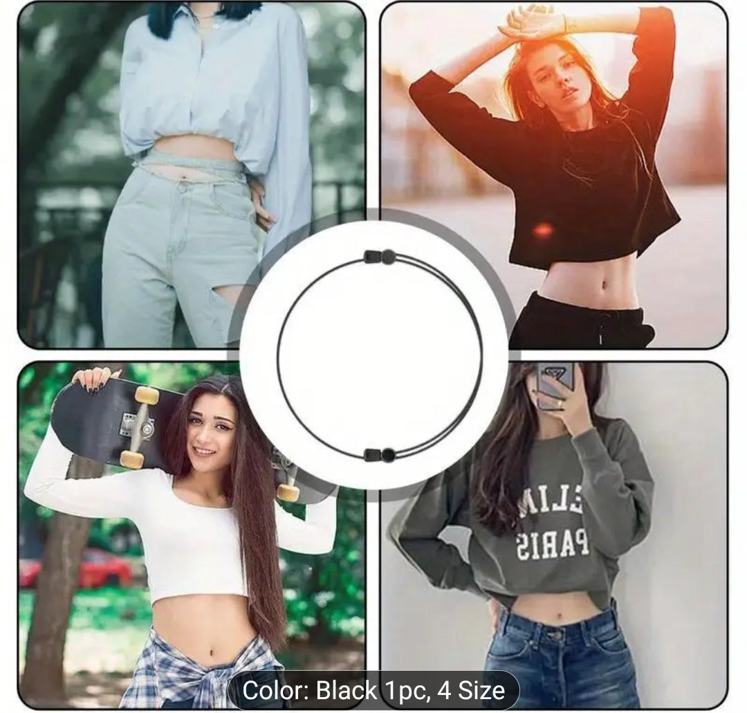 Adjustable Crop Tuck Band