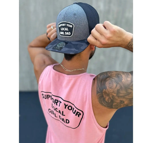 Dadbod Support Your Local Girl Dad Patch Hat
