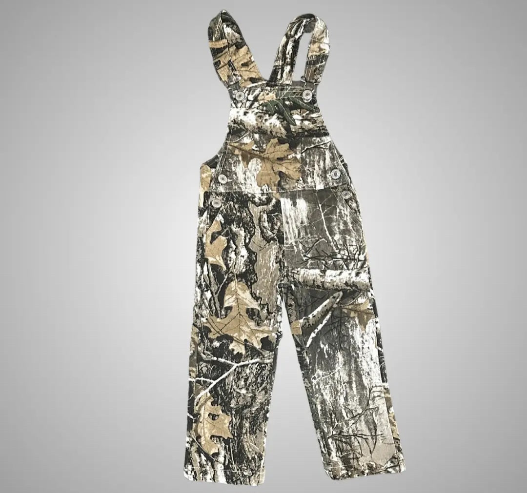 Kids Real Tree Camo Overalls