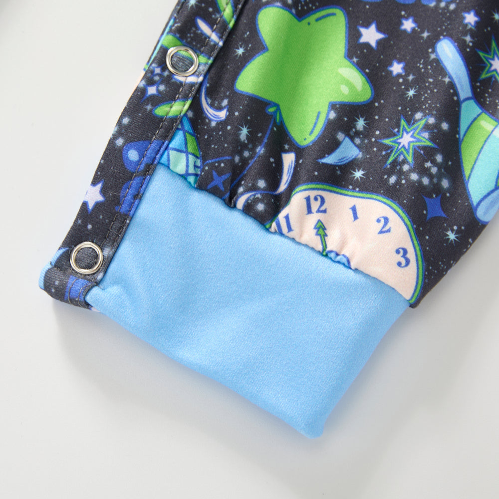 Pete + Lucy Ball Drop Boy Romper