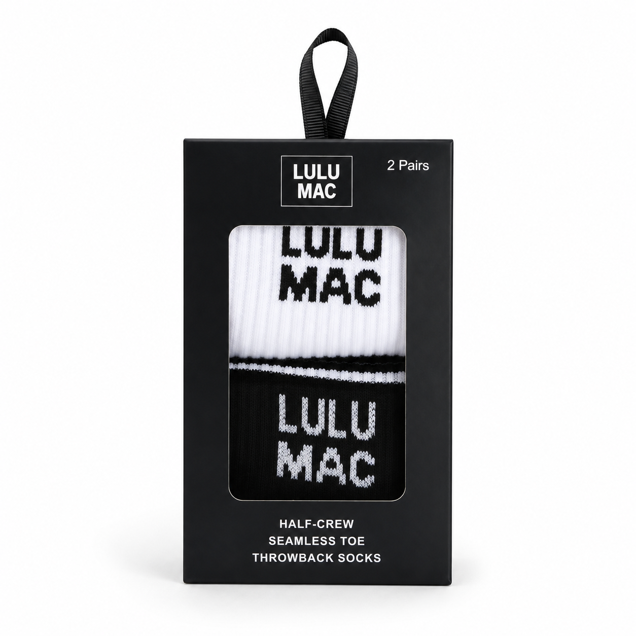Lulu Mac Socks 2 Pair Box